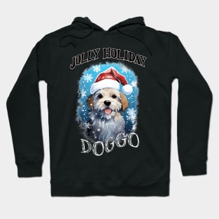 Jolly holiday doggo Hoodie